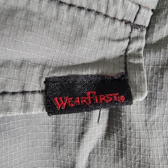 Wearfirst Cargo Shorts Grey Ripstop Mens Sz 38 Fisherman Outdoors Hiking Cabin - Picture 4 of 12